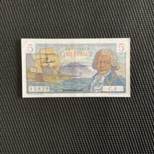 A.E.F et CAMEROUN: 5F ND Bougainville 1957, Pick 28, Pr.NEUF/AUNC