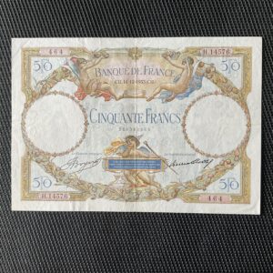 FRANCE: 50 Francs LOM modifié, 14/12/1933, F16-04, TTB+/VF+