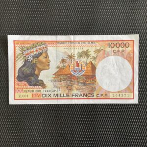 POLYNÉSIE FRANÇAISE: 10000 Francs 1985/2010, Pick 4g, Pr.SUP/XF