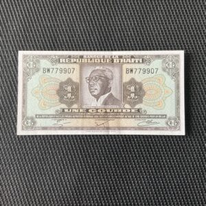 HAÏTI: 1 gourde 13/08/1979, Pick 239, SPL/AU