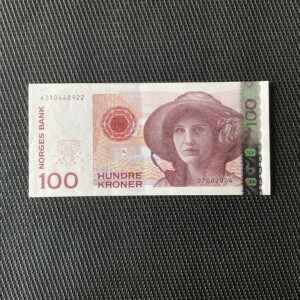 NORVÈGE: 100 Kroner 1999, Pick 47b, SPL/AU