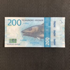 NORVÈGE: 200 Kroner 2016, Pick 55, NEUF/UNC
