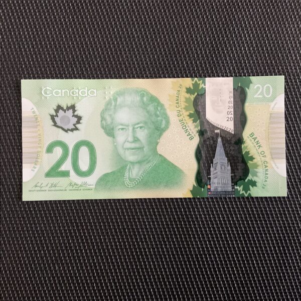 CANADA: 20 dollars 2012, polymère, Pick 108b, NEUF/UNC