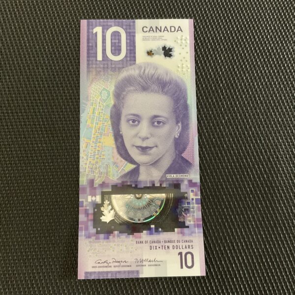 CANADA: 10 dollars 2018, commémoratif polymère, Pick 113c, NEUF/UNC