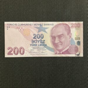 TURQUIE: 200 livres 2009, Pick 227g, NEUF/UNC