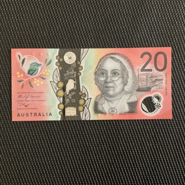AUSTRALIE: 20 dollars 2019, polymère, Pick 64 Sign 2, NEUF/UNC