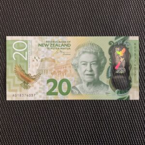 NOUVELLE ZÉLANDE: 20 dollars 2018, polymère, Pick 193b, NEUF/UNC