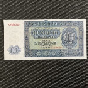 ALLEMAGNE/RDA: 100 deutsche Mark 1948, Pick 15, NEUF/UNC