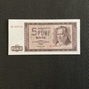 ALLEMAGNE/RDA: 5 Mark 1964, Pick 22, NEUF/UNC