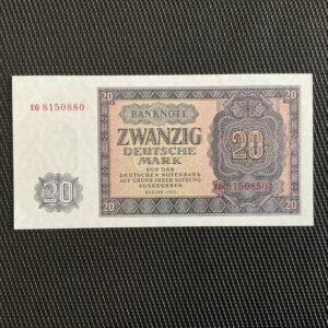 ALLEMAGNE/RDA: 20 deutsche Mark 1955, Pick 19, Pr.NEUF/AUNC