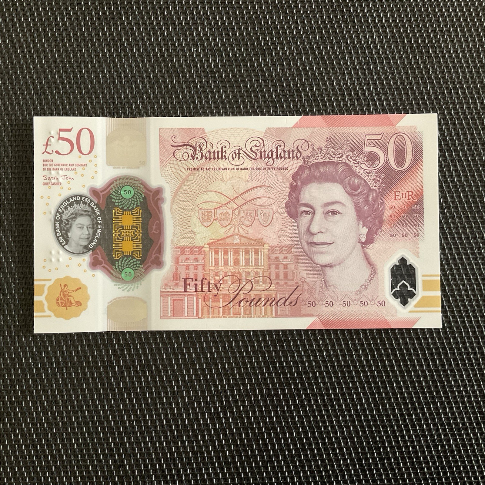 ROYAUME UNI: 50 Pounds 2020, Polymère, Pick 397, NEUF/UNC 🔥
