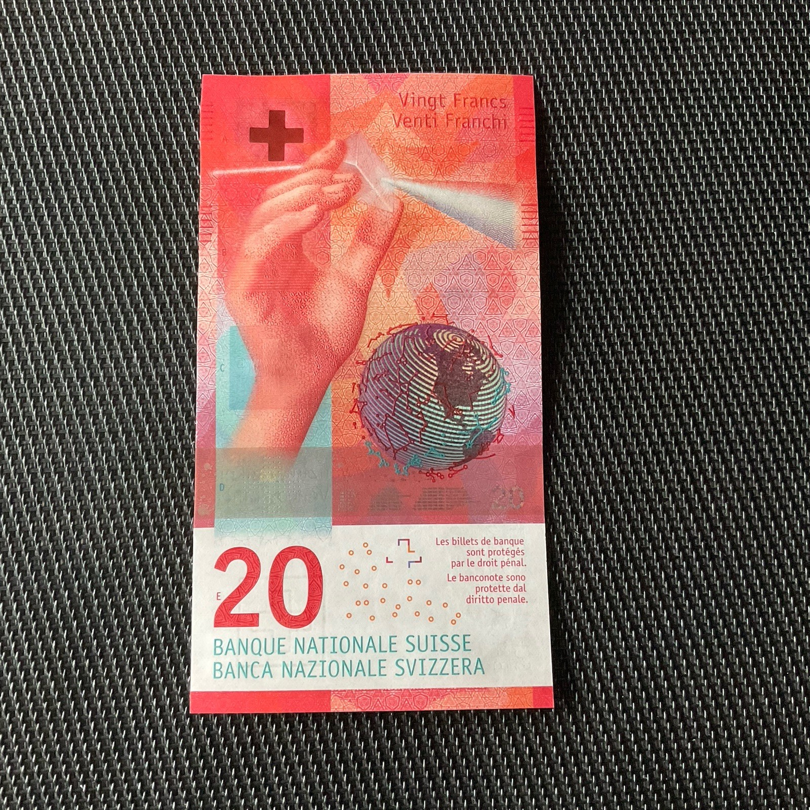 SUISSE: 20 Francs 2021, Pick 76 Sign 1, NEUF/UNC 💥