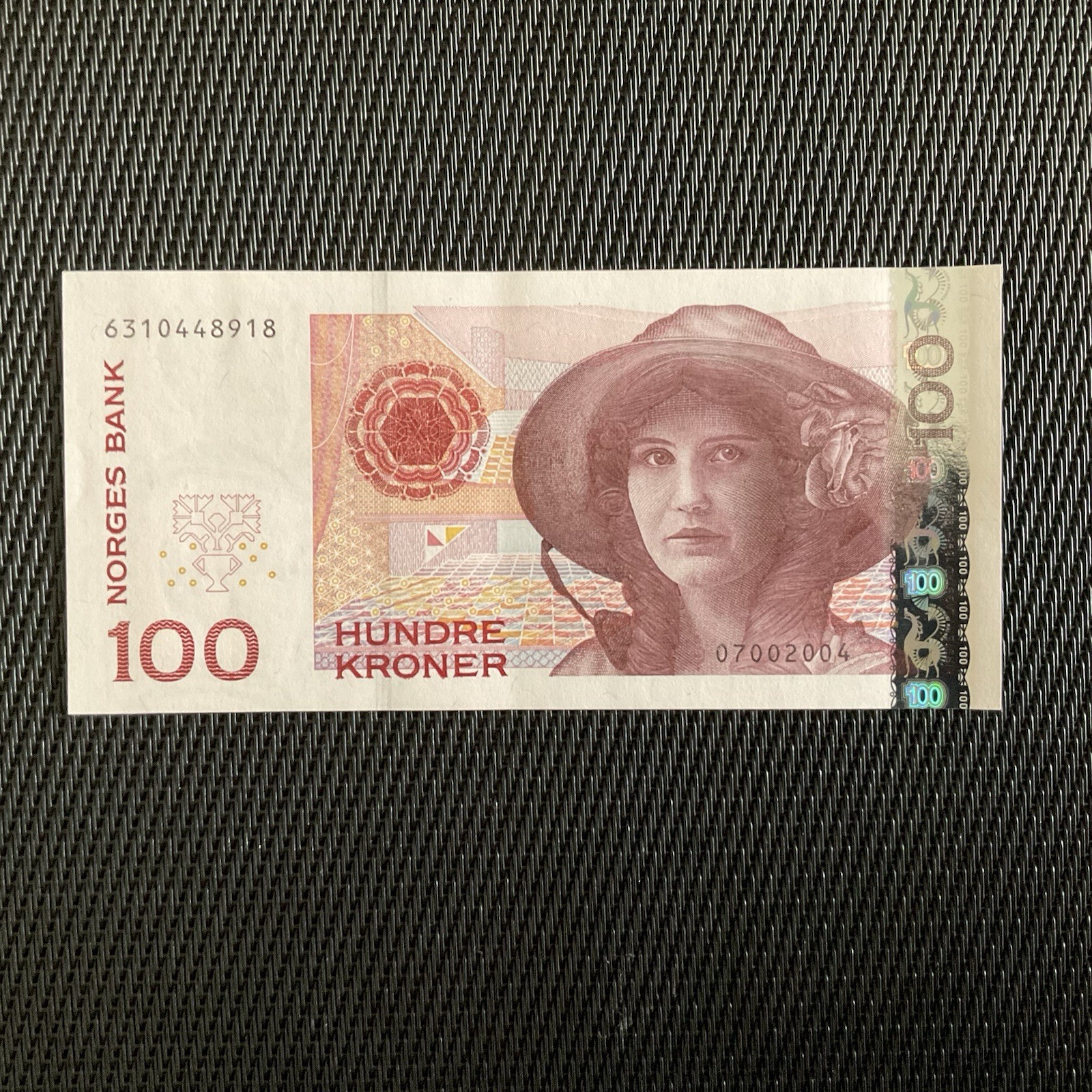NORVÈGE: 100 Kroner 1999, Pick 47b, SPL+/AU+ 🔥
