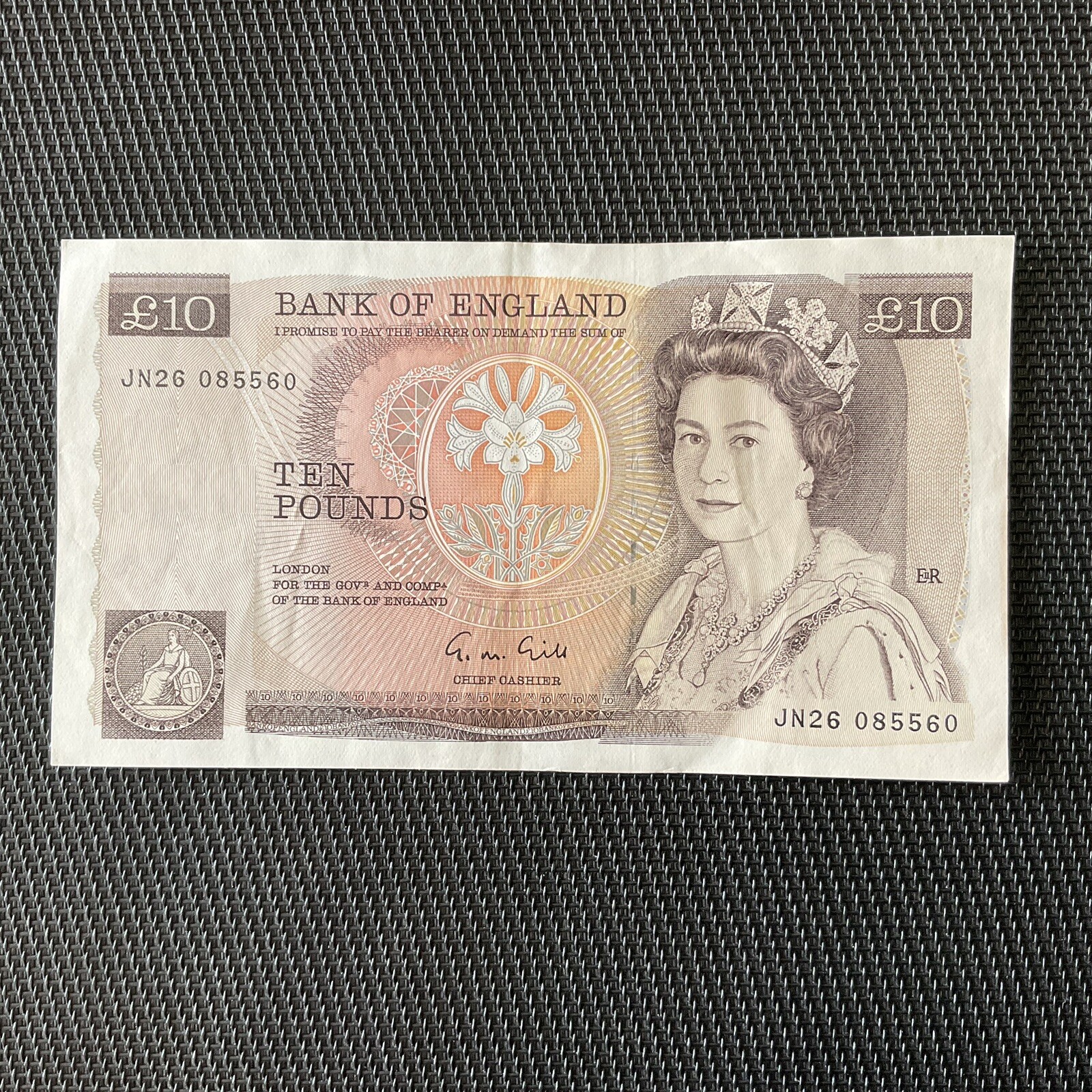 ROYAUME UNI: 10 Pounds ND 1975/92, Pick 379e, SUP/XF 💥