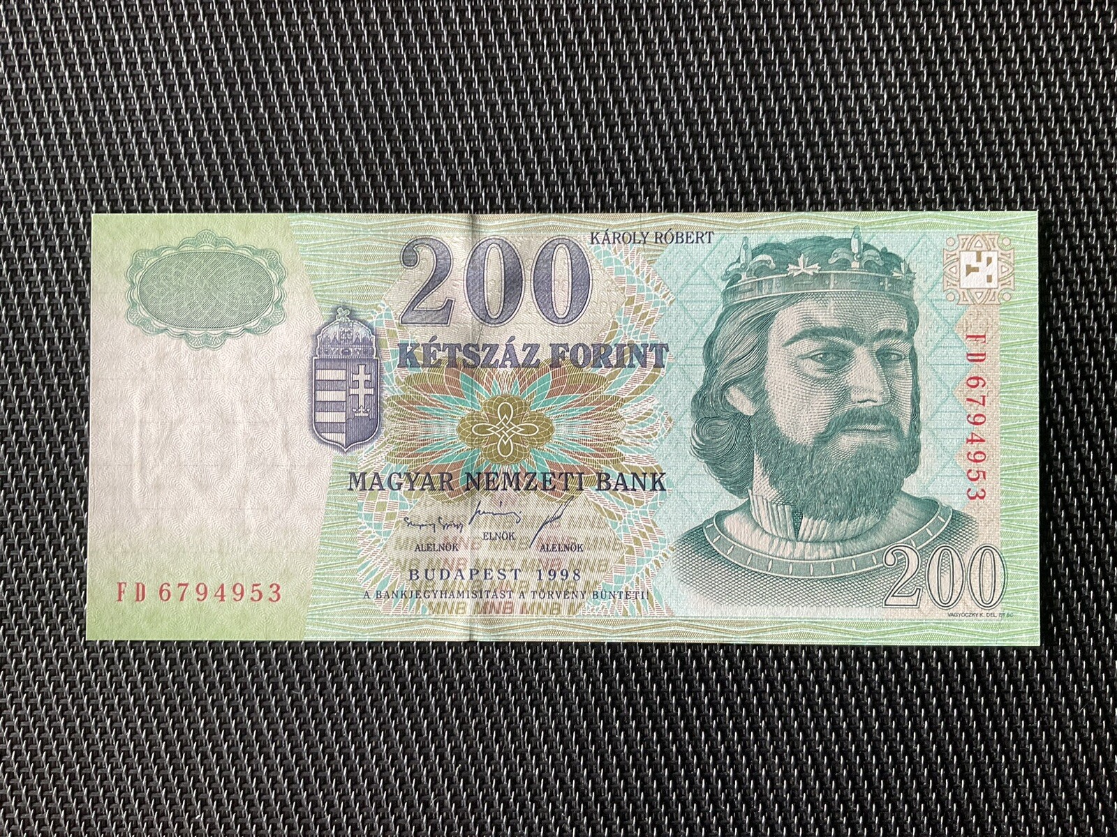 HONGRIE: 200 Forint 1998, Pick 178, NEUF/UNC 🔥