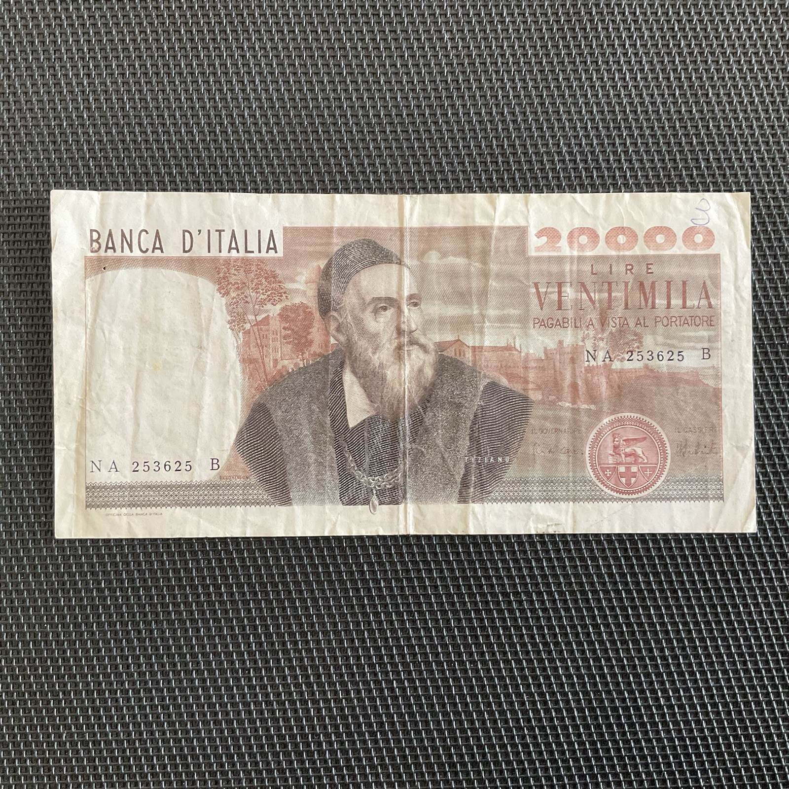 ITALIE: 20 000 Lires 21/02/1975, Pick 104, TTB/VF 🔥