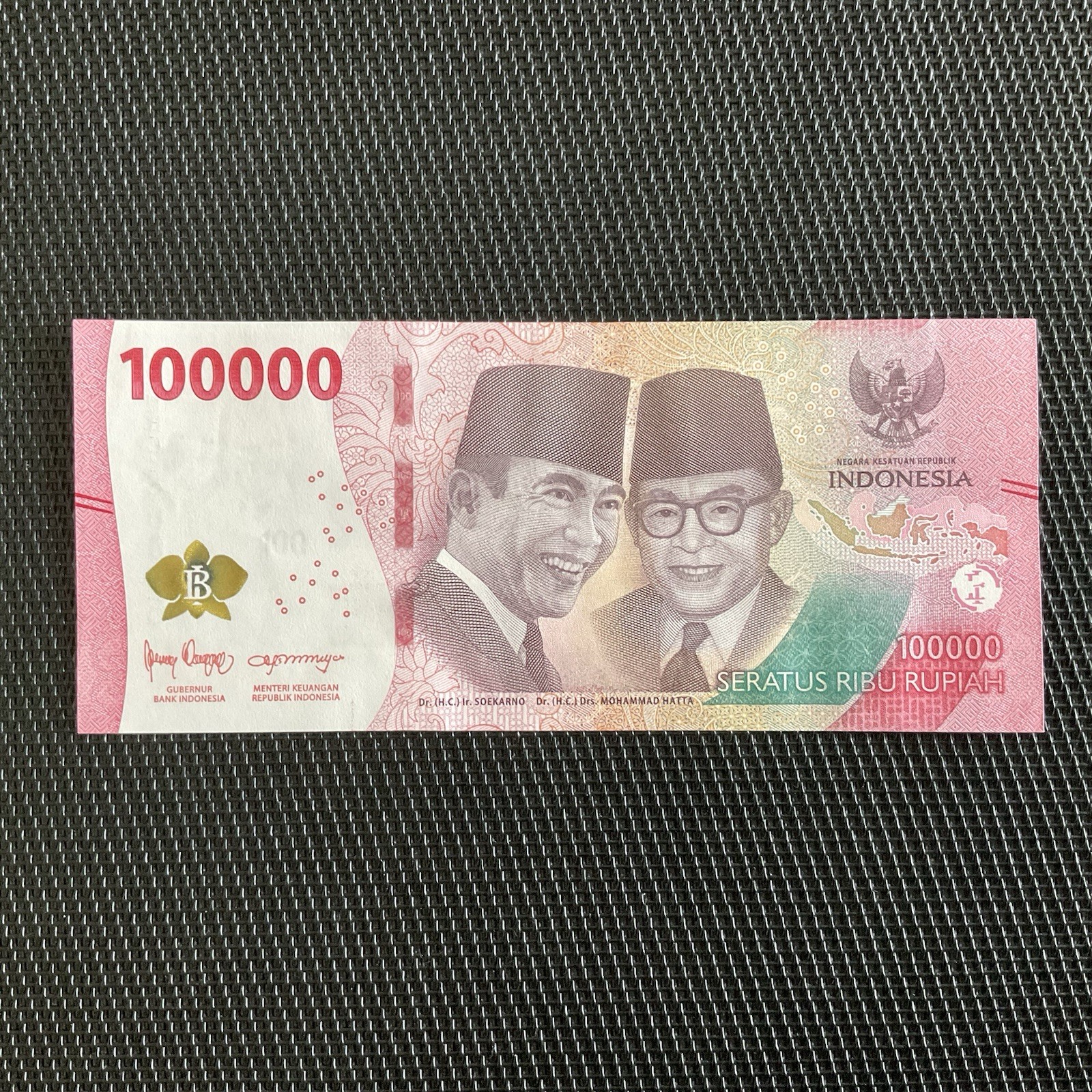 INDONÉSIE: 100 000 Rupiah 2022, Pick 68a, NEUF/UNC 🔥