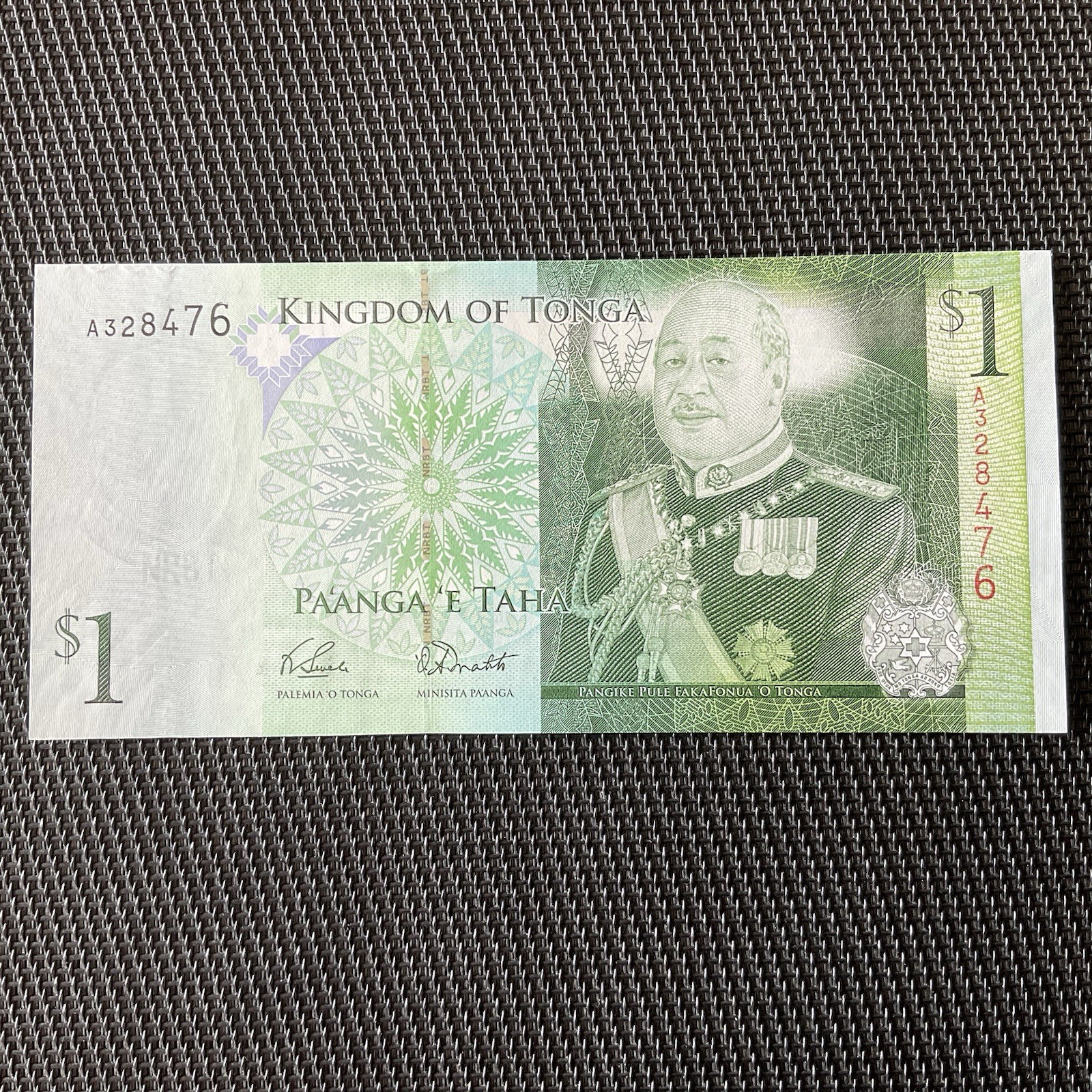ÎLES TONGA: 1 Pa ´anga ND 2009, Pick 37a, NEUF/UNC 🌐