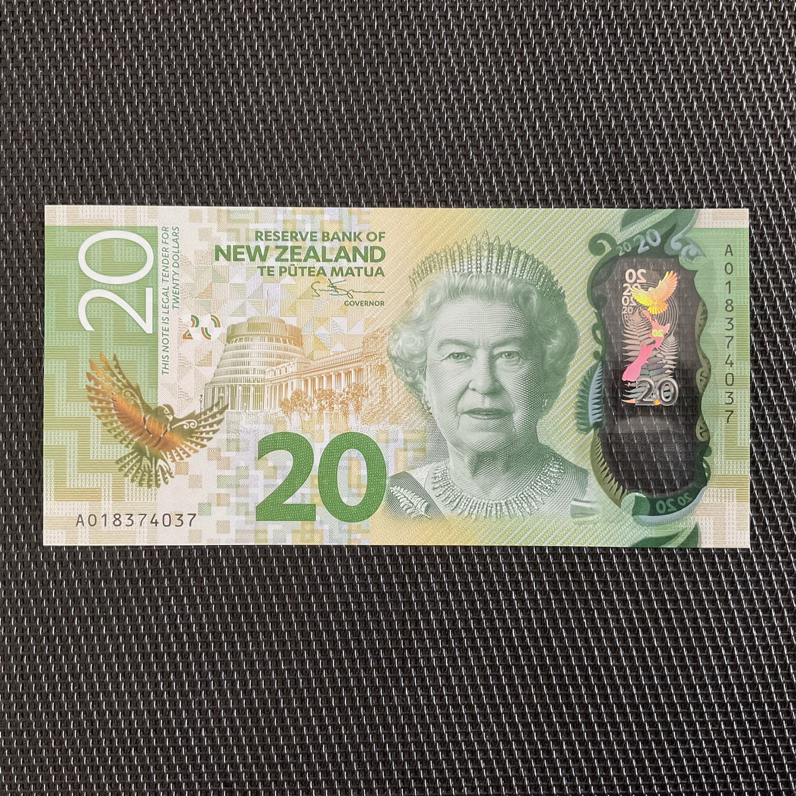 NOUVELLE ZÉLANDE: 20 Dollars 2018, Polymère, Pick 193b, NEUF/UNC 🔥