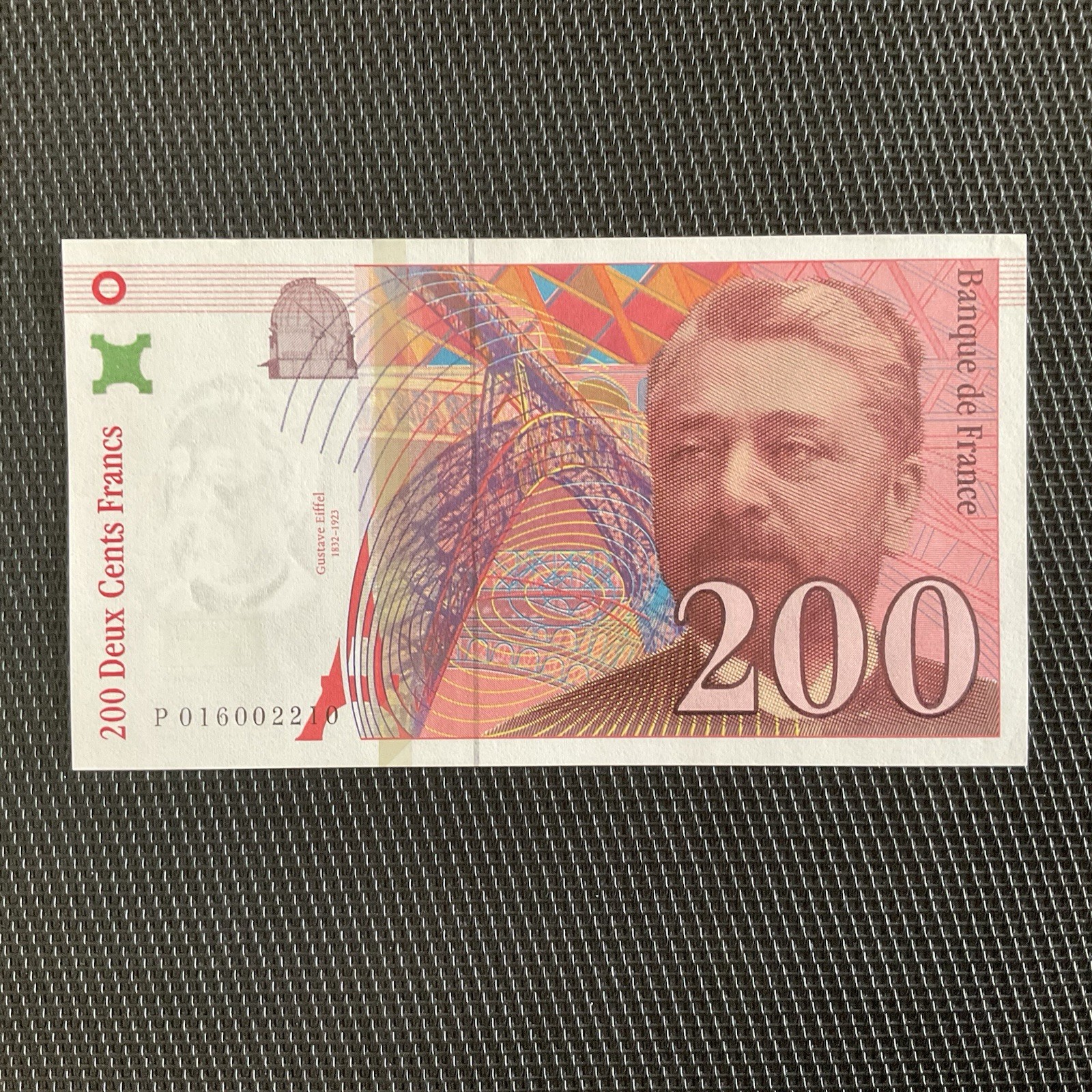 FRANCE: 200 Francs Eiffel 1996, F75-02, NEUF/UNC 🇫🇷