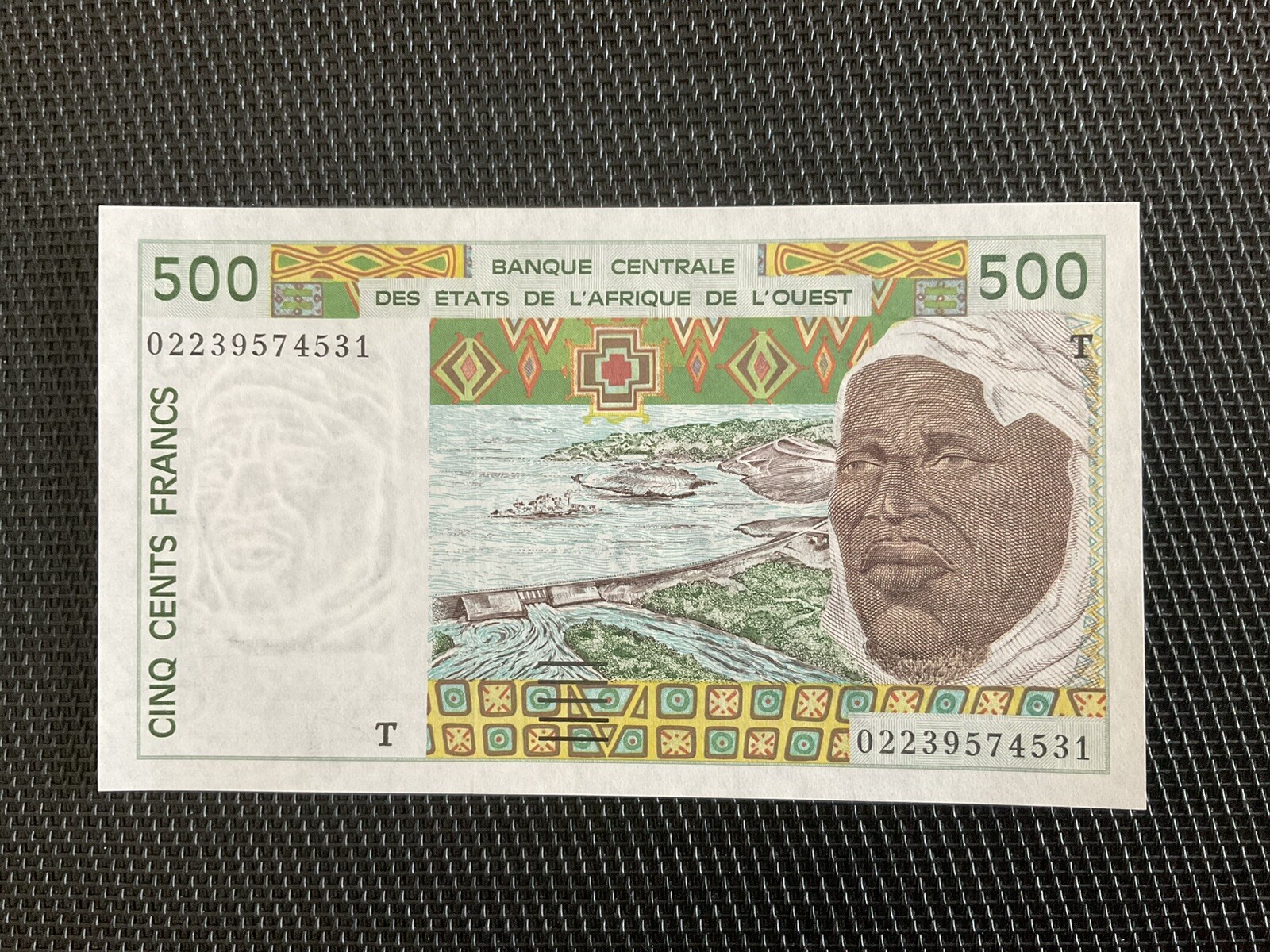 TOGO: 500F 2002, Bceao, Pick 810Tm, NEUF/UNC 🌐