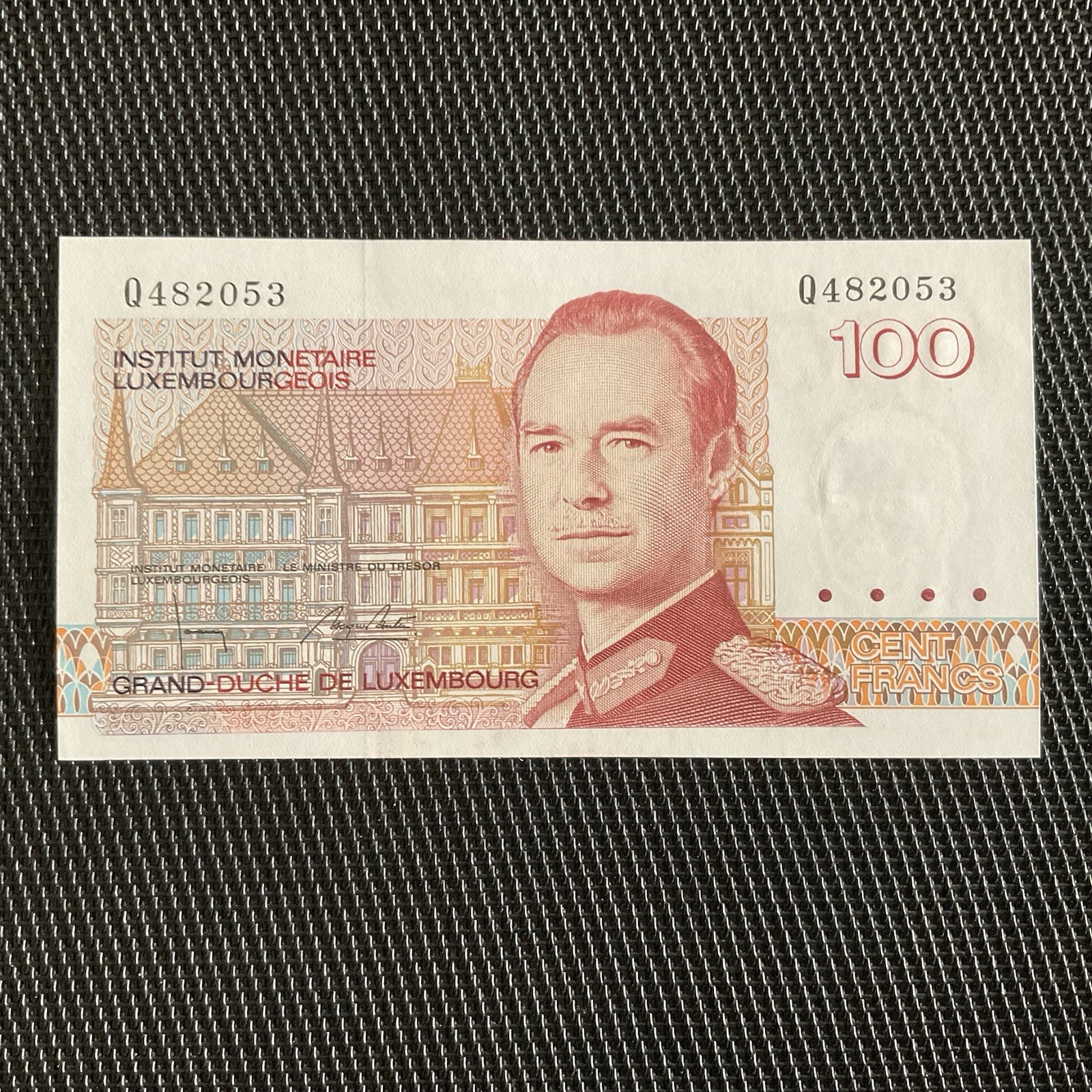 LUXEMBOURG: 100 Francs ND 1993, Pick 58b, NEUF/UNC 💥