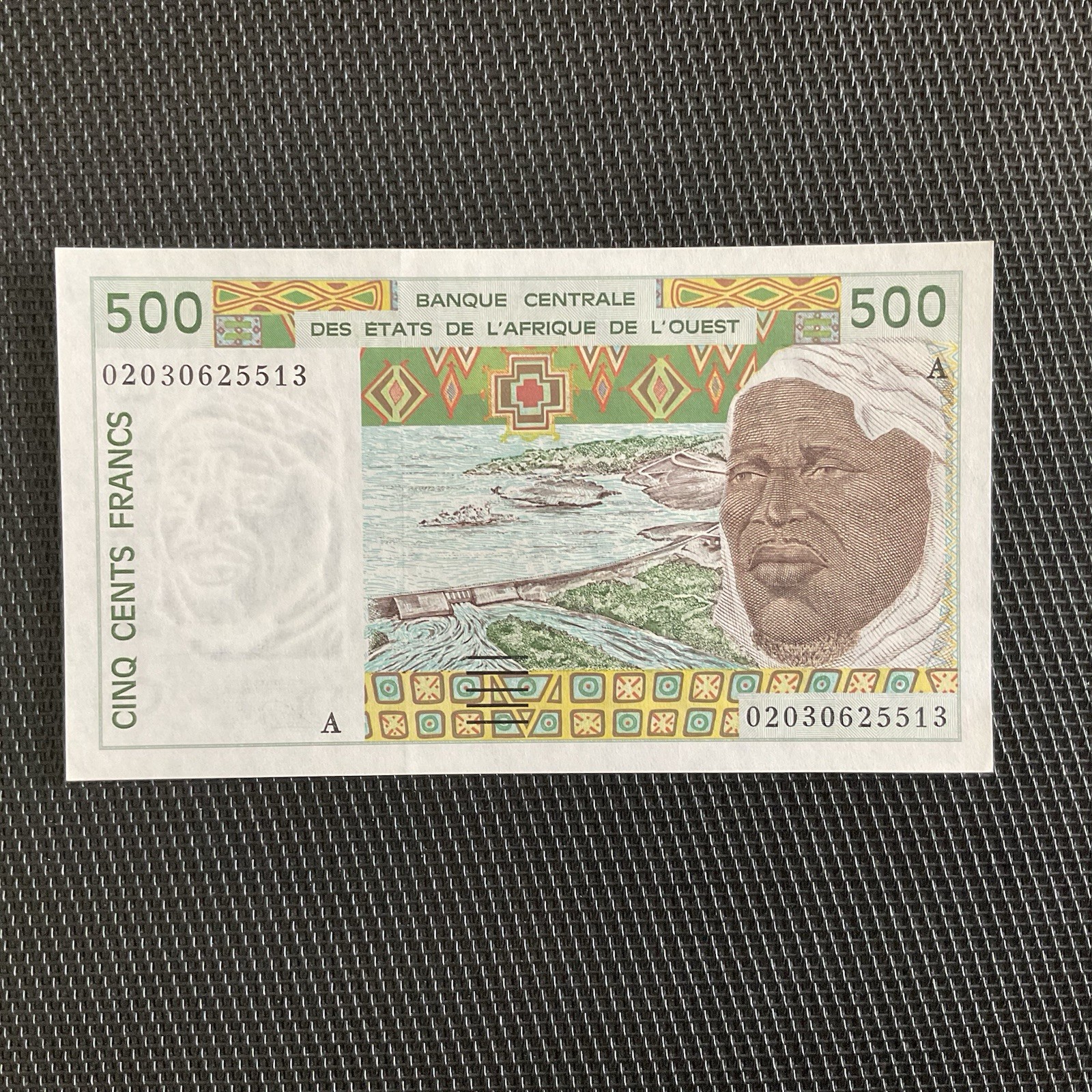 CÔTE D’IVOIRE: 500 Francs 2002, BCEAO, Pick 110Am, NEUF/UNC 💥