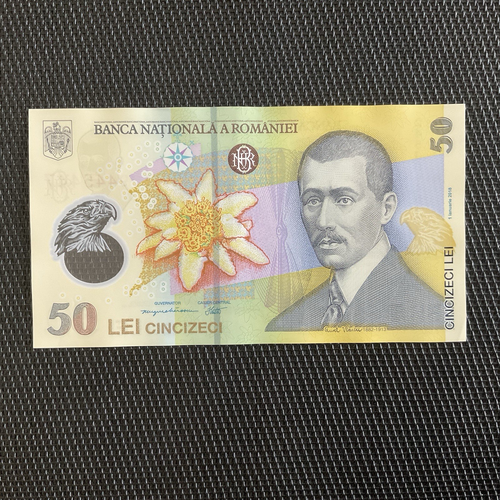 ROUMANIE: 50 Lei 2024, Polymère, Pick 120k, NEUF/UNC 🌐