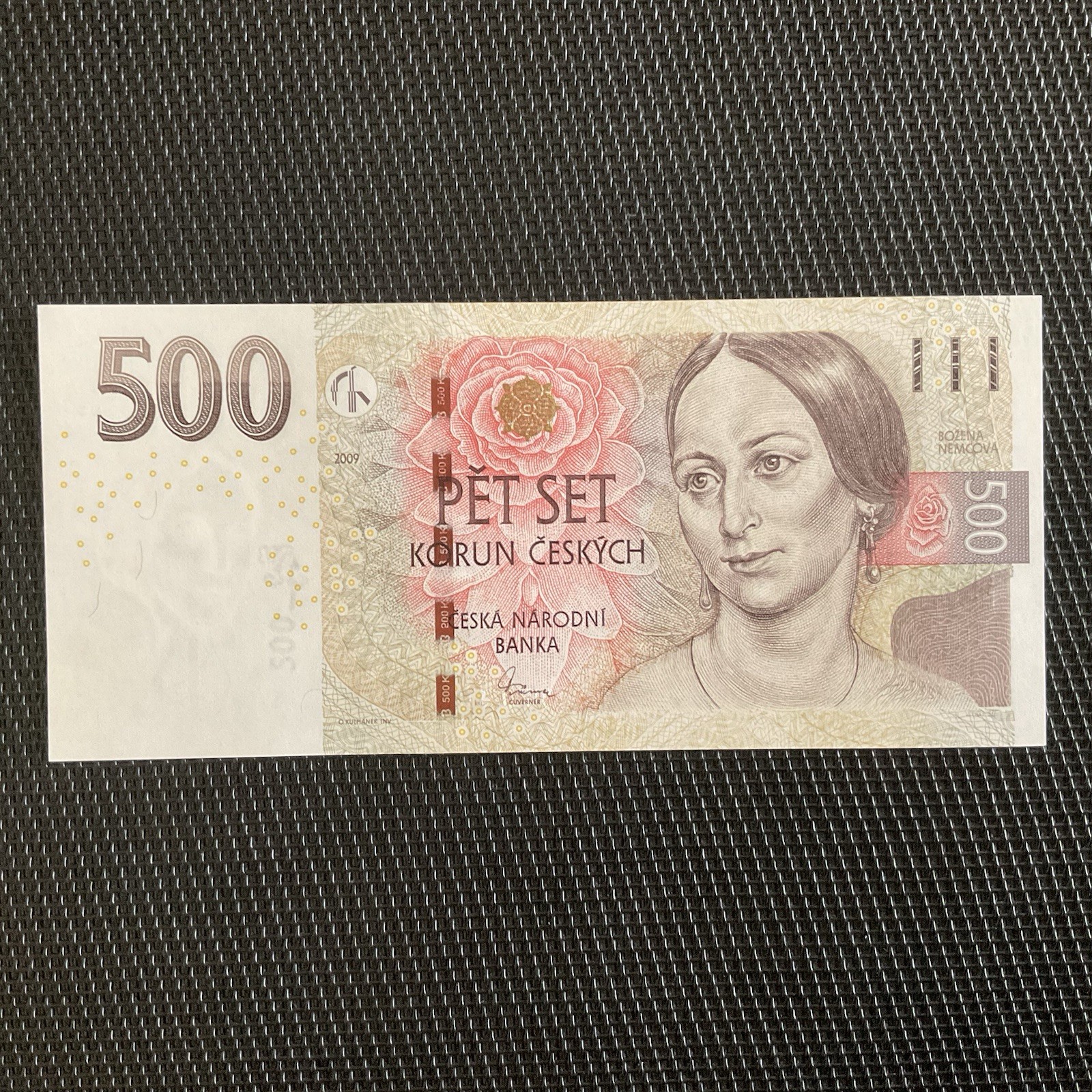 RÉP. TCHÈQUE: 500 Korun 2007, Pick 24, NEUF/UNC 💥