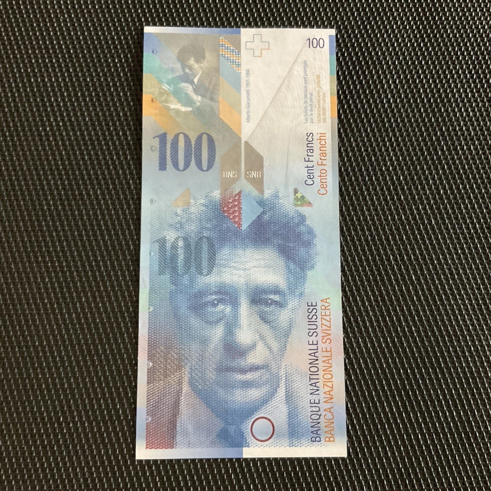 SUISSE: 100 Francs 1998, Pick 72c, Sign 2, NEUF/UNC 🔥