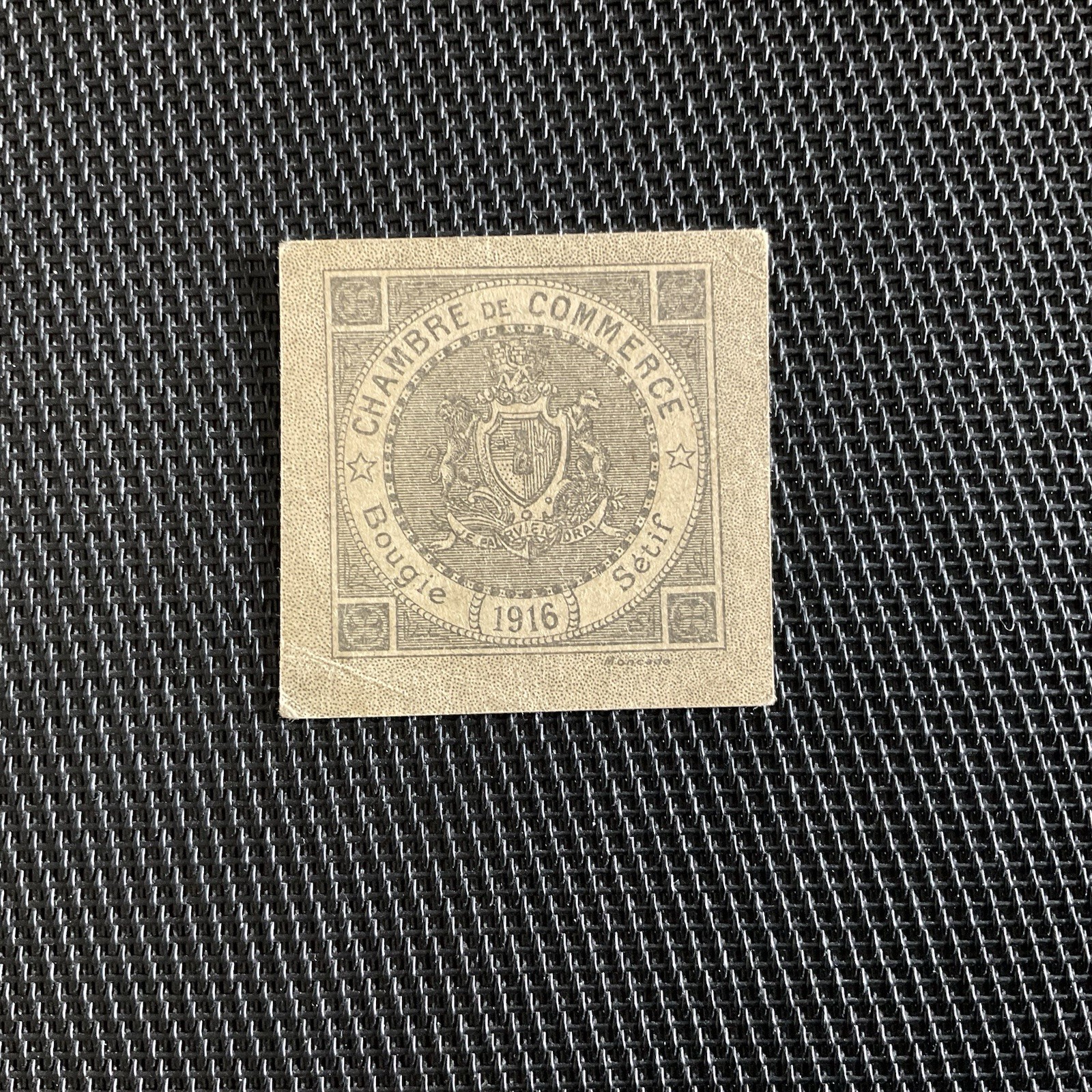 ALGÉRIE: 5 Centimes 1916 Chambre De Commerce Bougie Sétif, SUP/XF 🔥