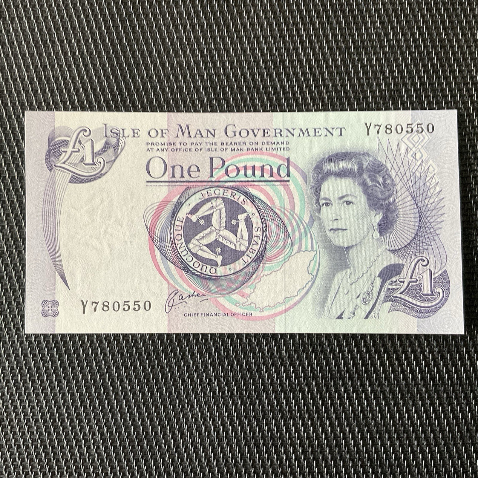 ÎLE DE MAN: 1 Pound ND 1991, Pick 40b, NEUF/UNC 🔥