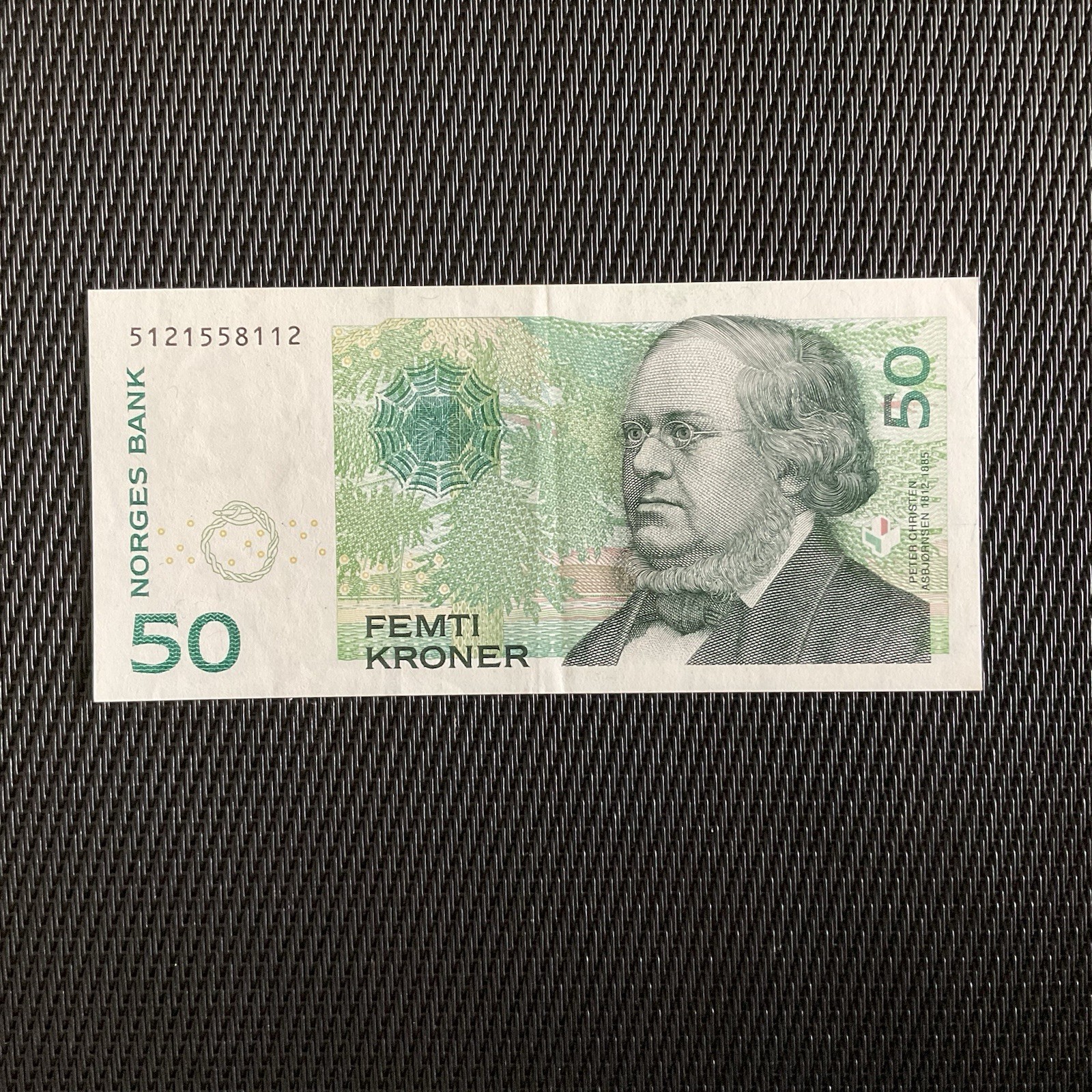 NORVÈGE: 50 Kroner 2005, Pick 46c, SUP+/XF+ 💥