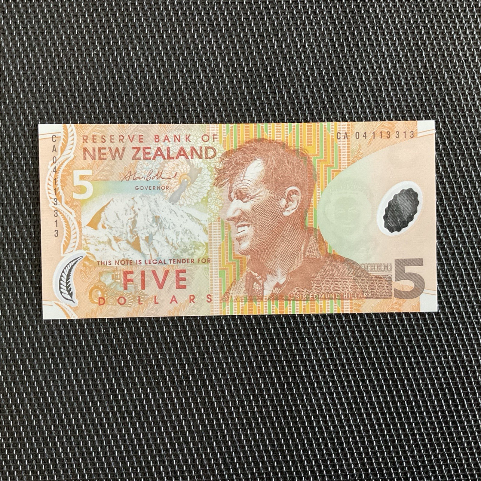NOUVELLE ZÉLANDE: 5 Dollars 2004, Polymère, Pick 185b, NEUF/UNC 💥