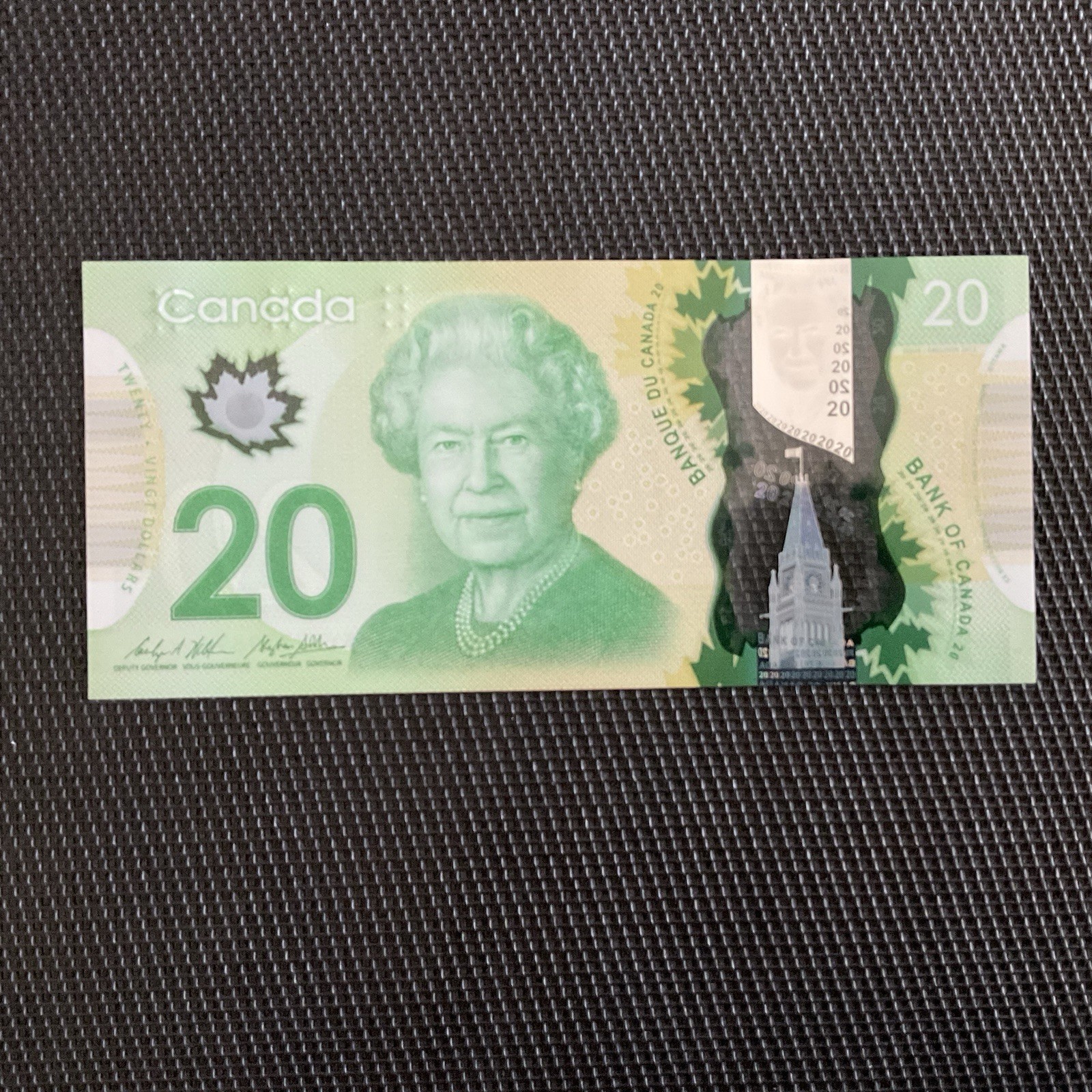 CANADA: 20 Dollars 2012, Polymère, Pick 108b, NEUF/UNC 🔥