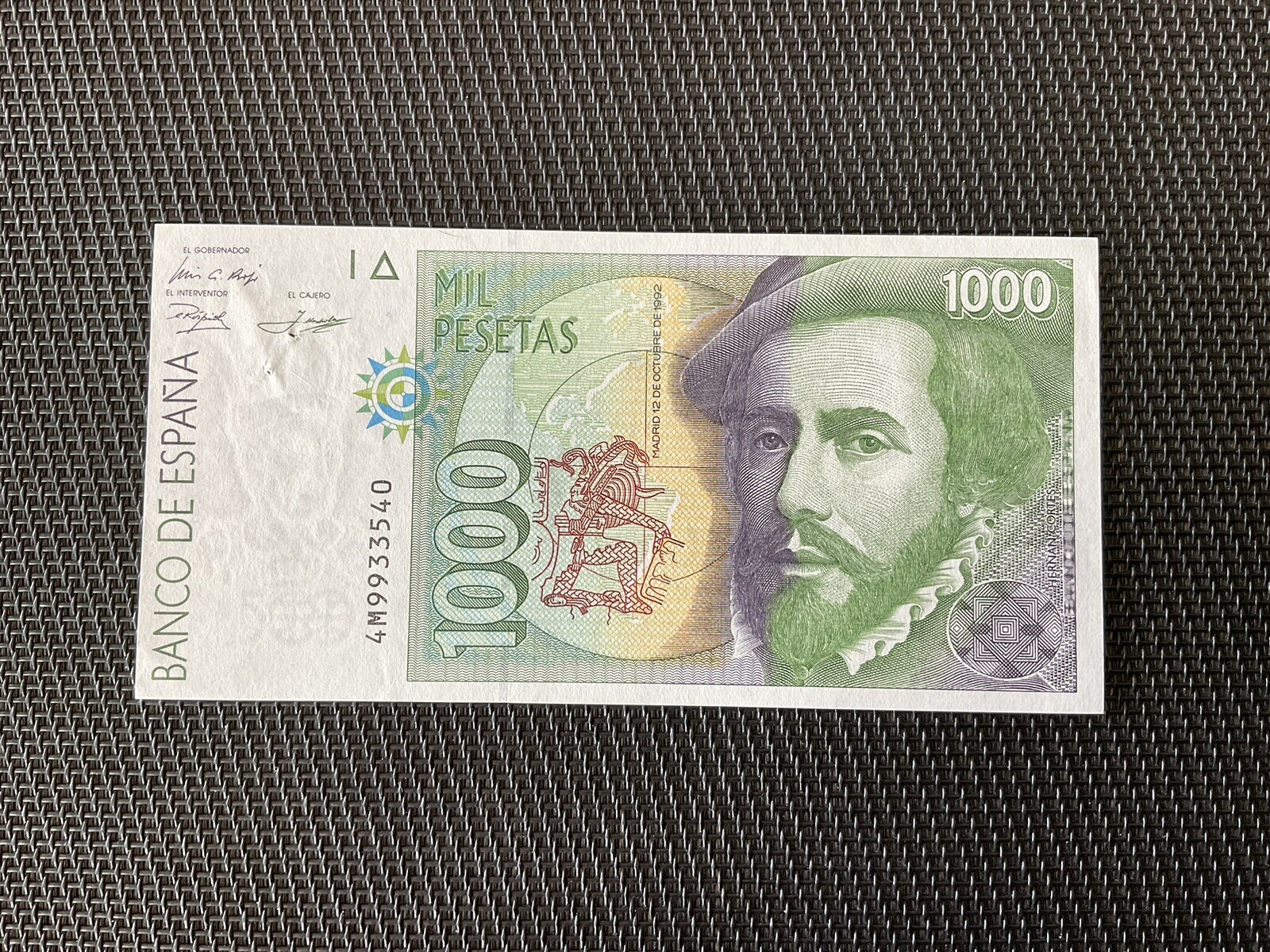 ESPAGNE: 1000 Pesetas 1996, Pick 163, SPL/AU 🔥