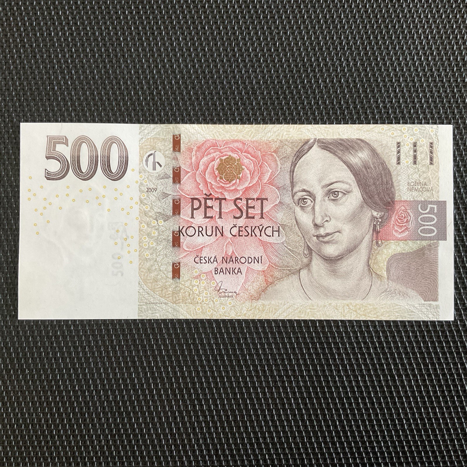 RÉP. TCHÈQUE: 500 Korun 2009, Pick 24, NEUF/UNC 🔥