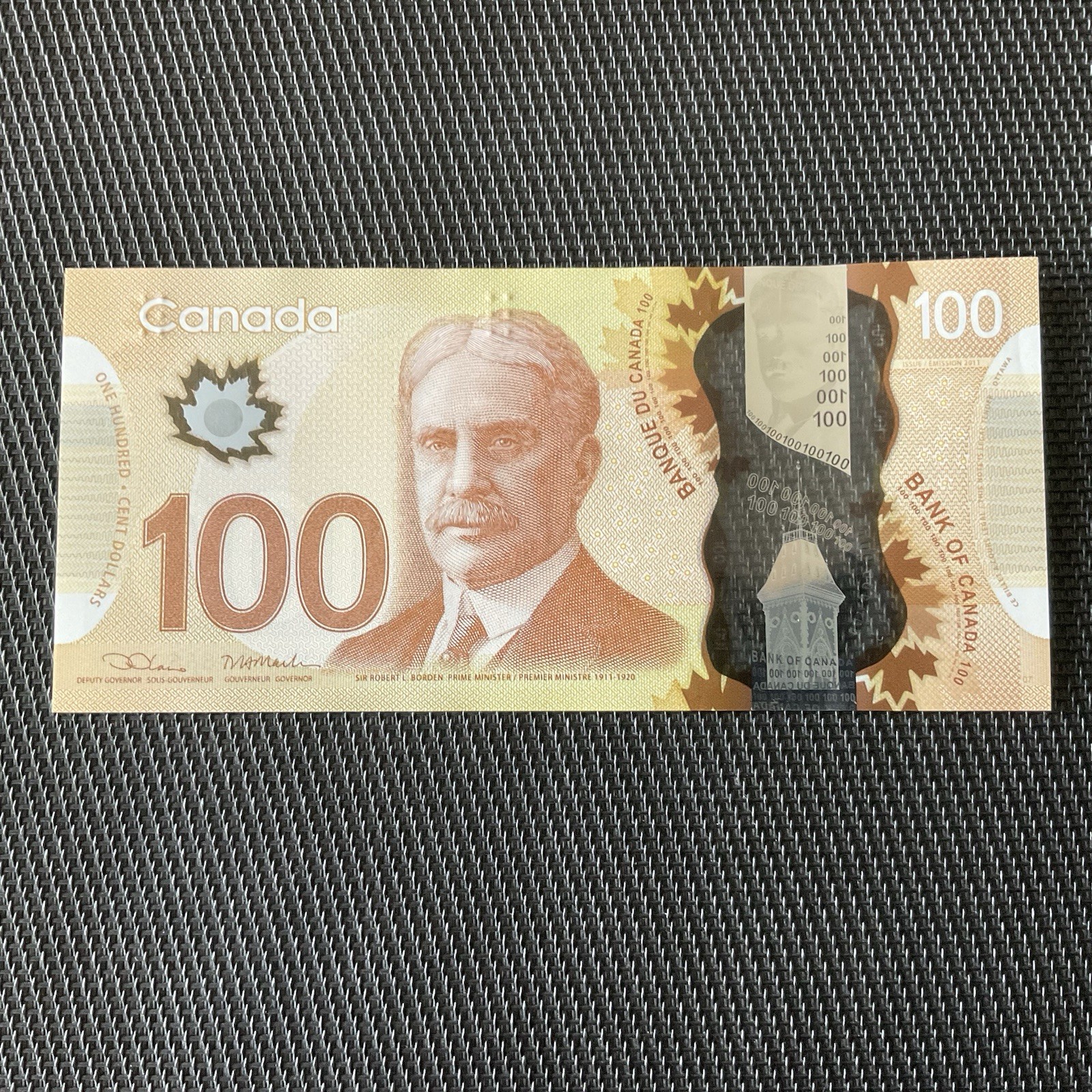 CANADA: 100 Dollars 2011, Polymère, Pick 110d, NEUF/UNC 💥