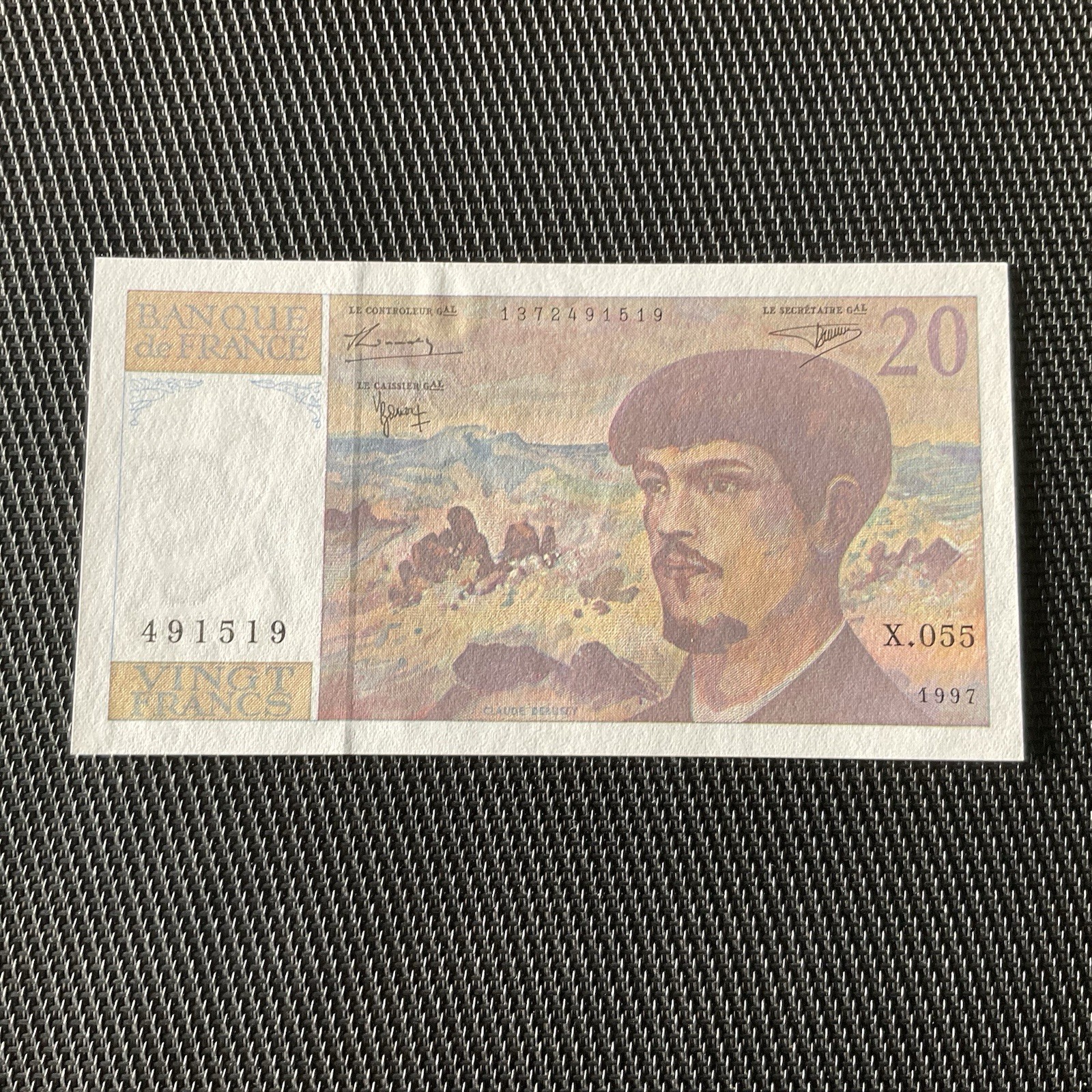 FRANCE: 20 Francs Debussy 1997, F66ter-02, Pr.NEUF/AUNC 🇫🇷