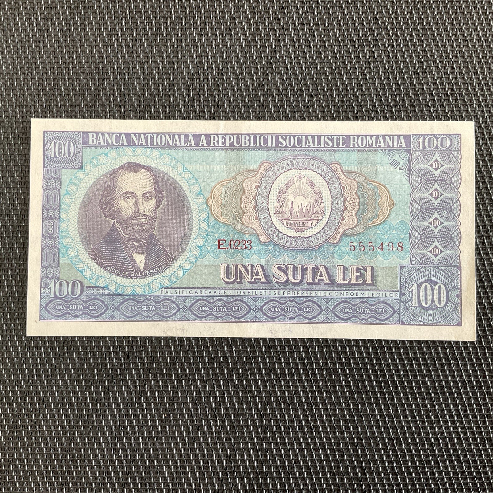 ROUMANIE: 100 Lei 1966, Pick 97b, Pr.NEUF/AUNC 💥