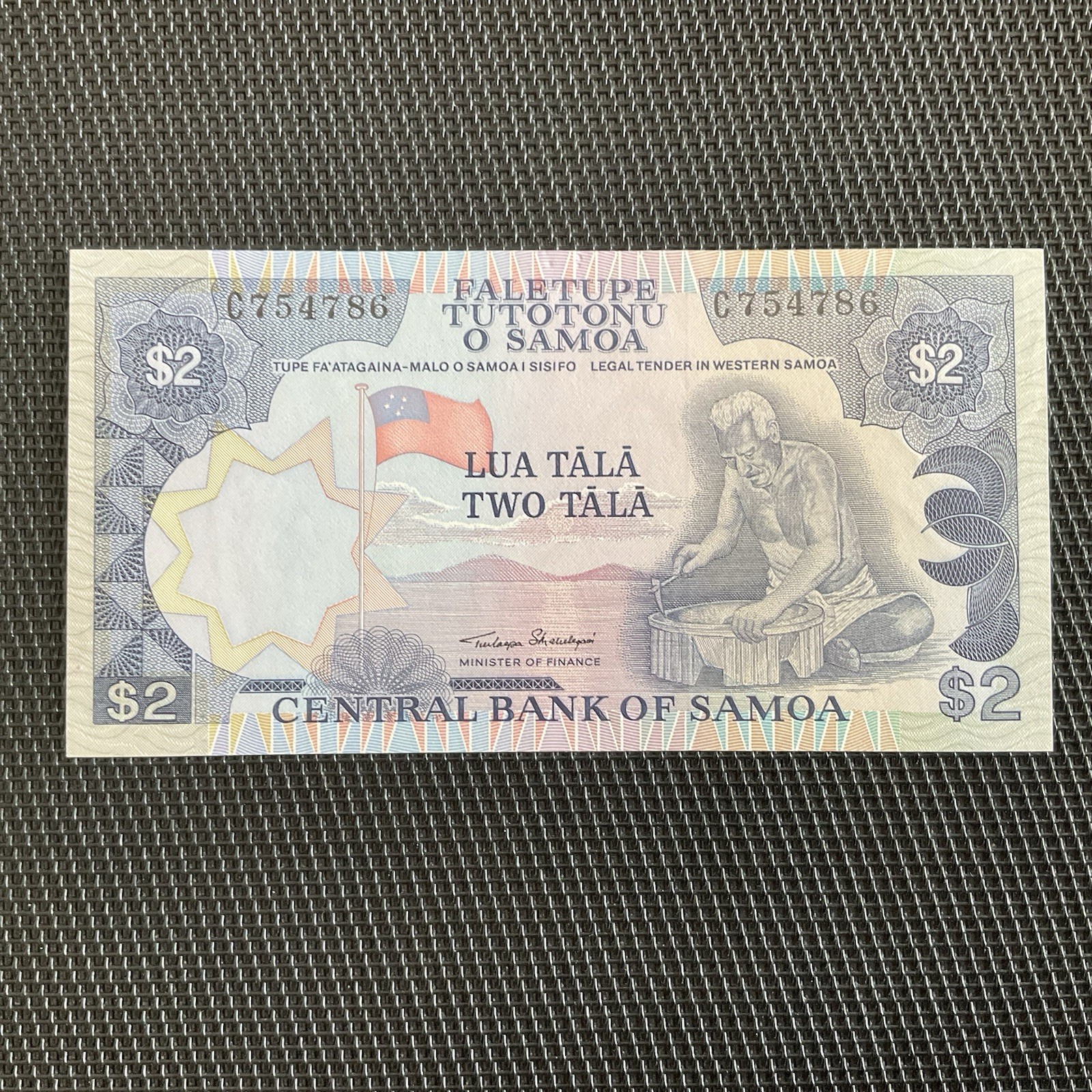 SAMOA: 2 Tala ND 1985, Pick 25, NEUF/UNC 🔥