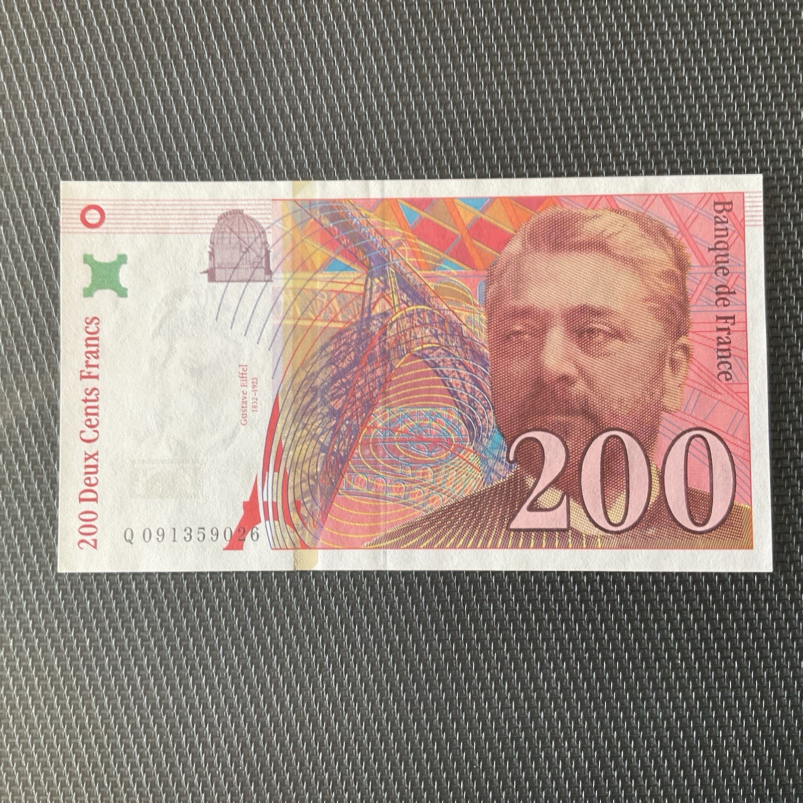 FRANCE: 200 Francs Eiffel 1999, F75-05, SPL/AU 🇫🇷