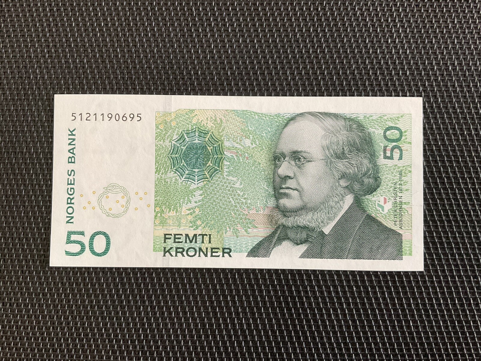 NORVÈGE: 50 Kronur 2005, Pick 46c, Pr.NEUF/AUNC 🔥