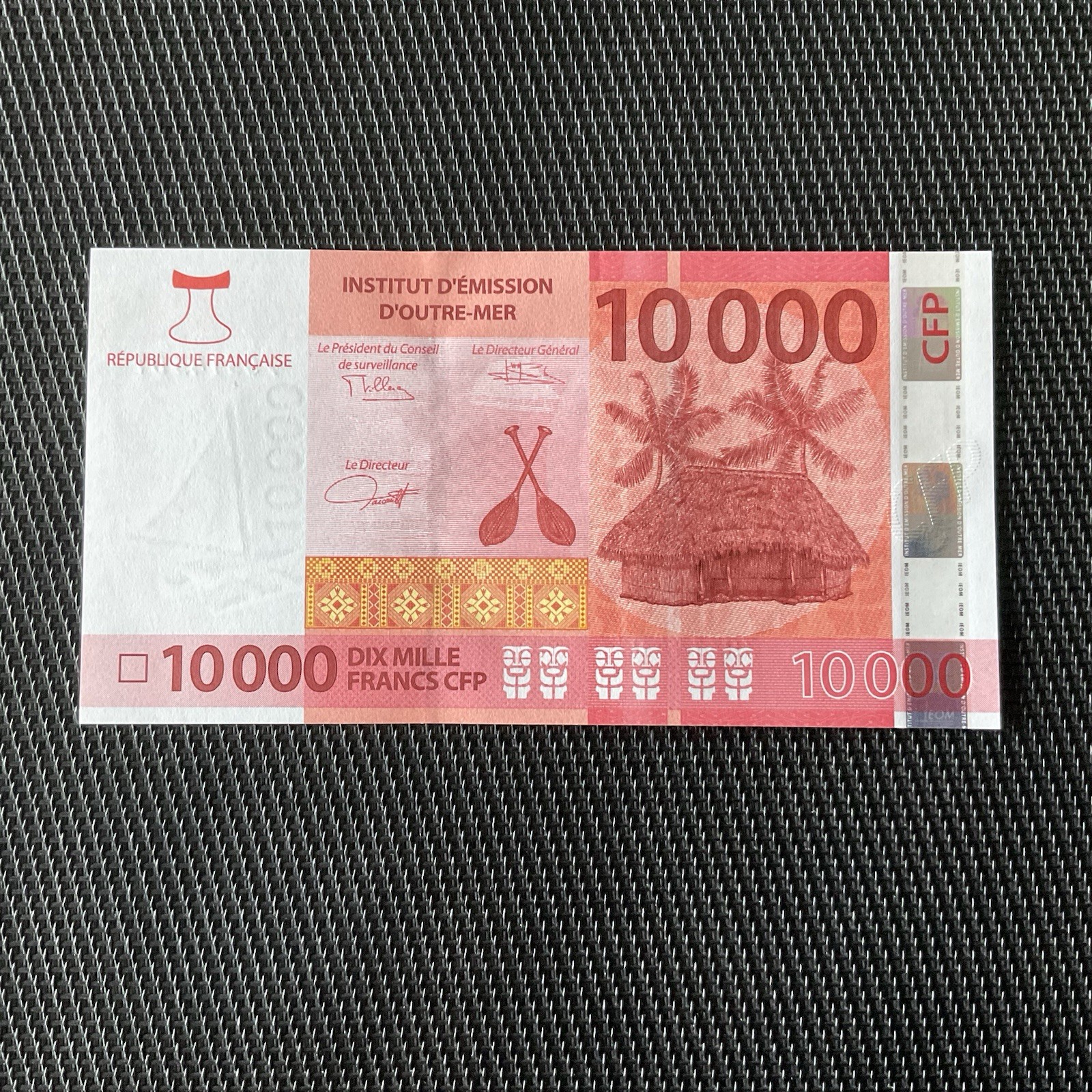 POLYNÉSIE FRANÇAISE: 10 000 Francs ND 2014, Pick 8b, NEUF/UNC 🇫🇷
