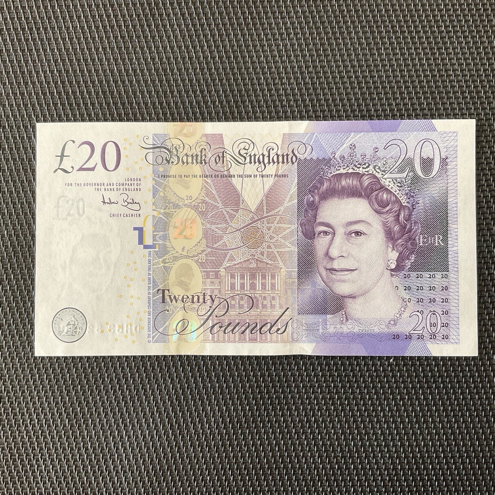 ROYAUME UNI: 20 Pounds ND 2006, Pick 392a, NEUF/UNC 🌐
