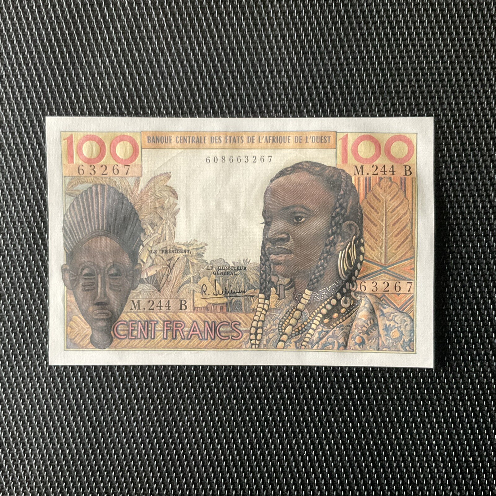 BÉNIN: 100 Francs 02/03/1965, BCEAO, Pick 201Be, NEUF/UNC 🔥