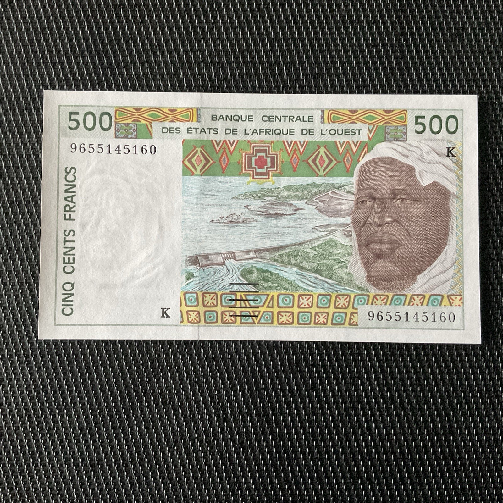 SÉNÉGAL: 500 Francs 1996, BCEAO, Pick 710Kf, NEUF/UNC 💥