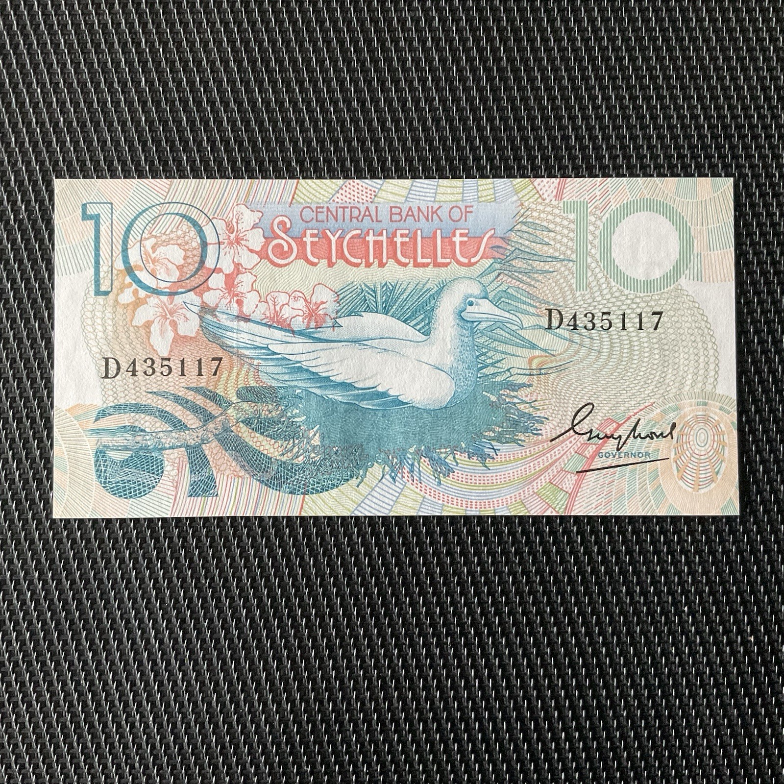 SEYCHELLES: 10 Roupies ND 1983, Pick 28, NEUF/UNC 🌐