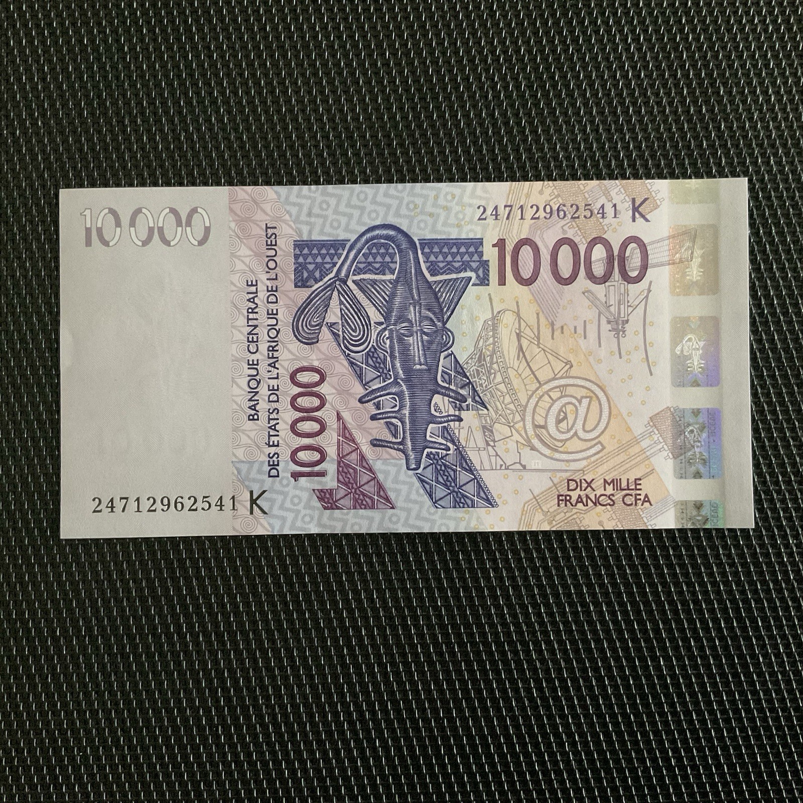 SÉNÉGAL: 10 000 Francs 2024, BCEAO, Pick 718Kw, Pr.NEUF/AUNC 🌐