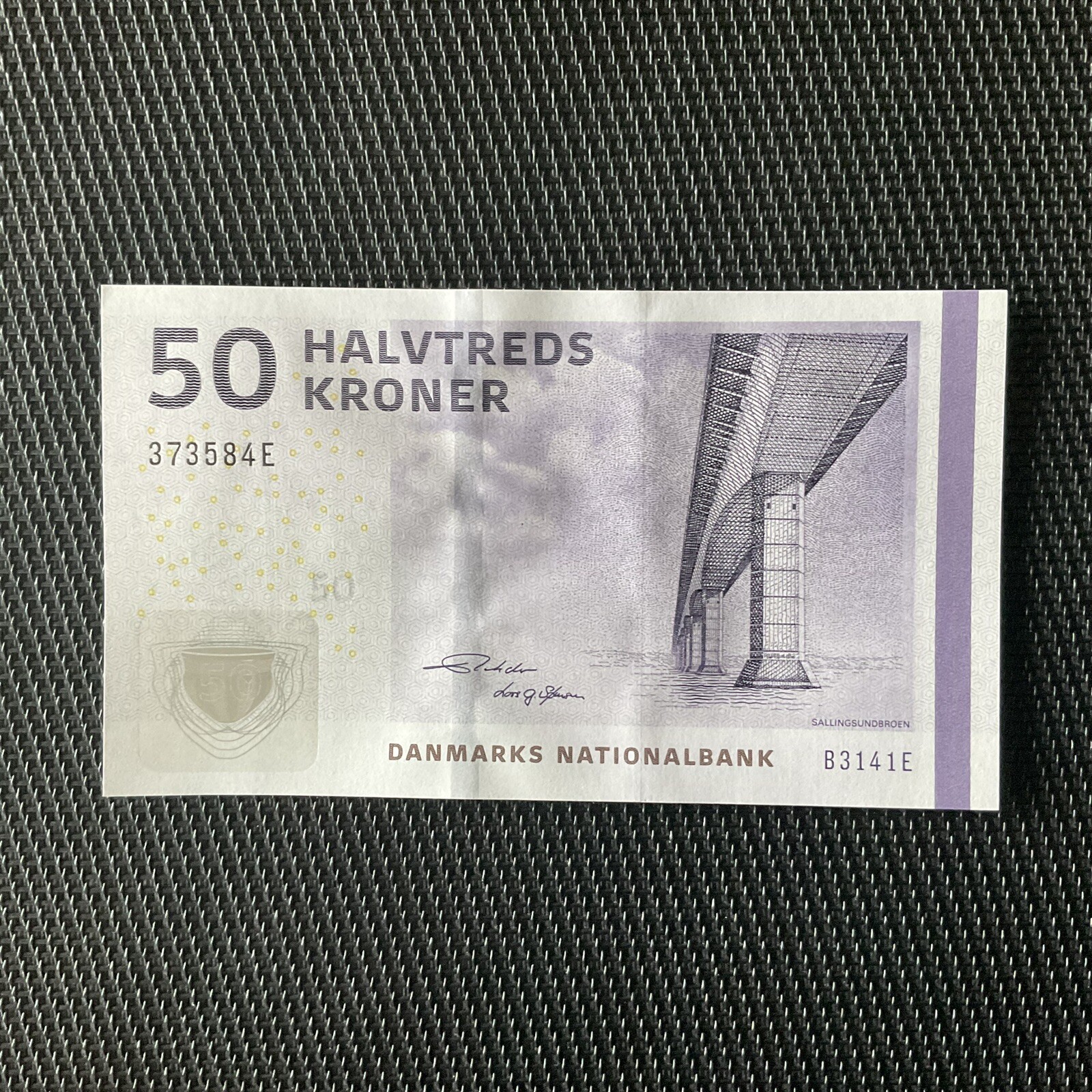 DANEMARK: 50 Kroner 2014, Pick 65g, Sign 3, NEUF/UNC 🌐